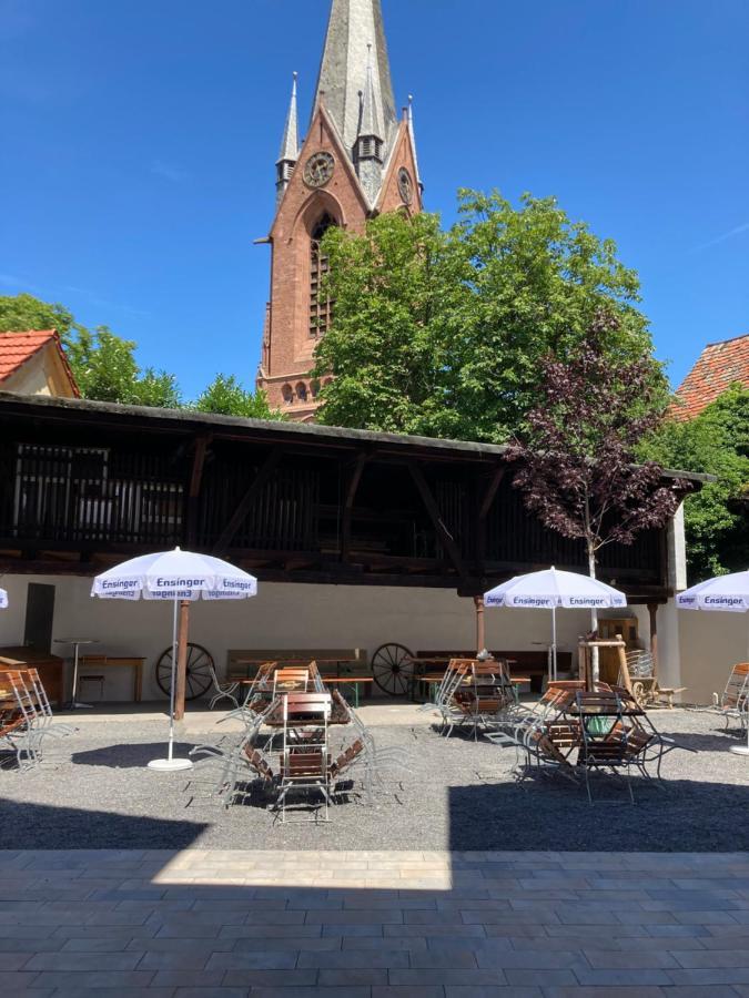 Buergerhausloewen Hotell Philippsburg Eksteriør bilde